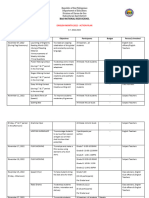 English Month Action Plan