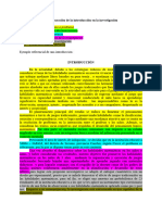 Estructuración de La Introducción en La Investigación COLORES