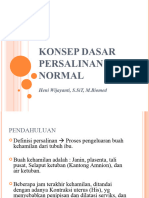 Konsep Asuhan Persalinan