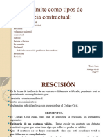 Rescisión, Rovocación, Resolución, Revisión - Presentación