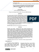 Pengaruh Jarak Tanam Terhadap Pertumbuhan Dan Produksi Jagung (Zea Mays L) Non Hibrida Di Lahan Balai Agro Teknologi Terpadu (ATP)