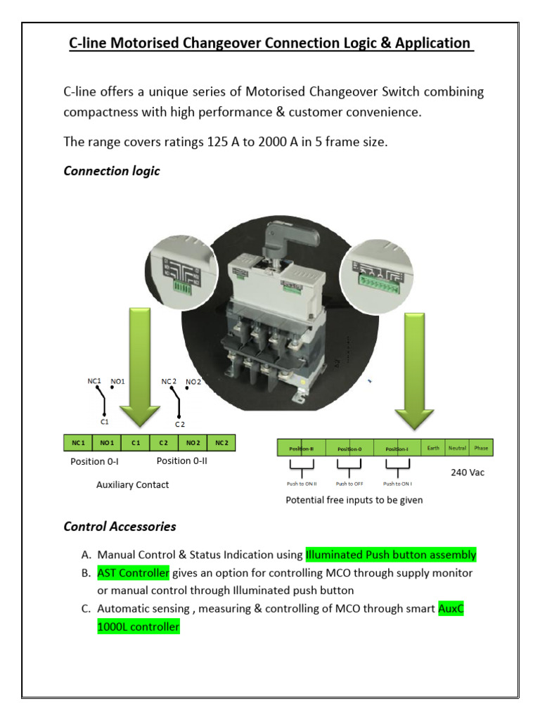 Motorised Switches for Engineers | PDF | Switch | Electric Motor