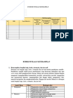 5 - Rubrik Penilaian Keterampilan MK Kesehatan Kerja Sektor Informal