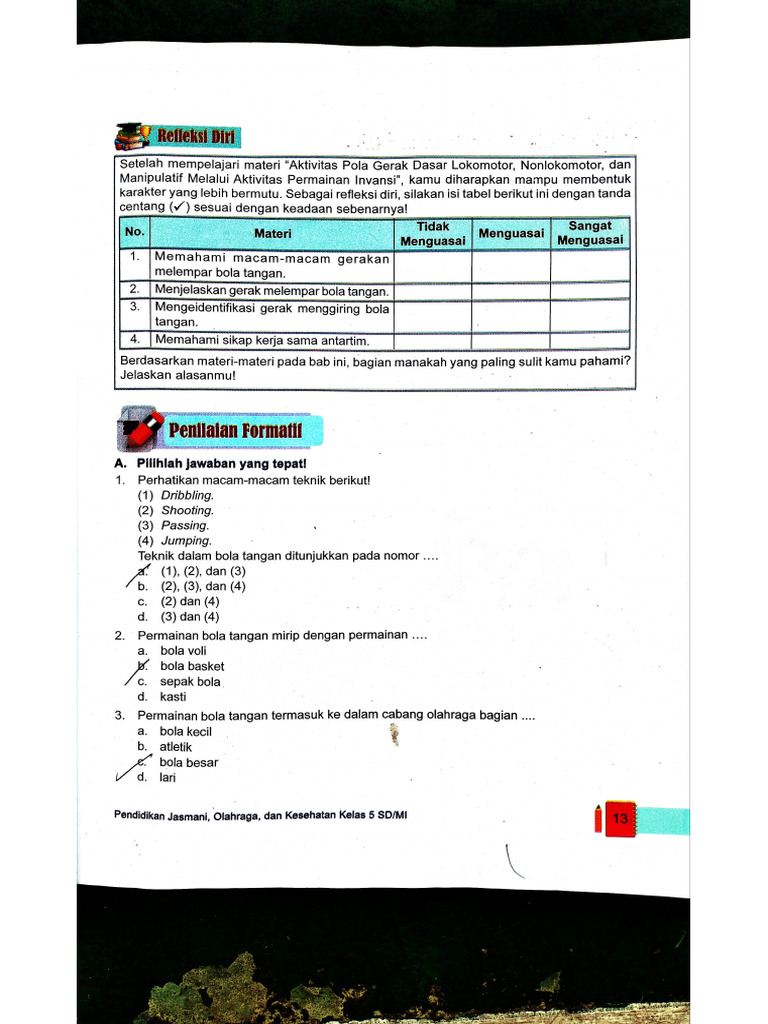 Latihan Aktivitas Permainan Invansi (Bola Tangan) | PDF