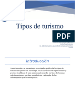 Tipos de Turismo Final