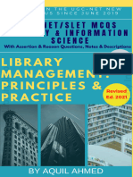 Library Management - Principles and Practice