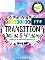 Transitionwordsflipbook