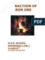 Extraction of Iron Ore