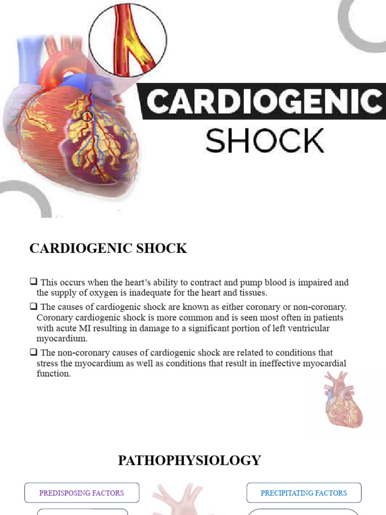 Cardiogenic Shock | PDF
