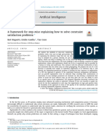 A Framework For Step Wise Explaining How To Solve Const - 2021 - Artificial Inte