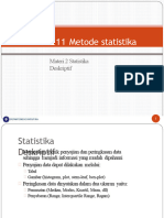 Materi 2 Statistik Deskriptif