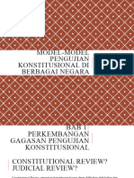 Model-Model Pengujian Konstitusional Di Berbagai Negara