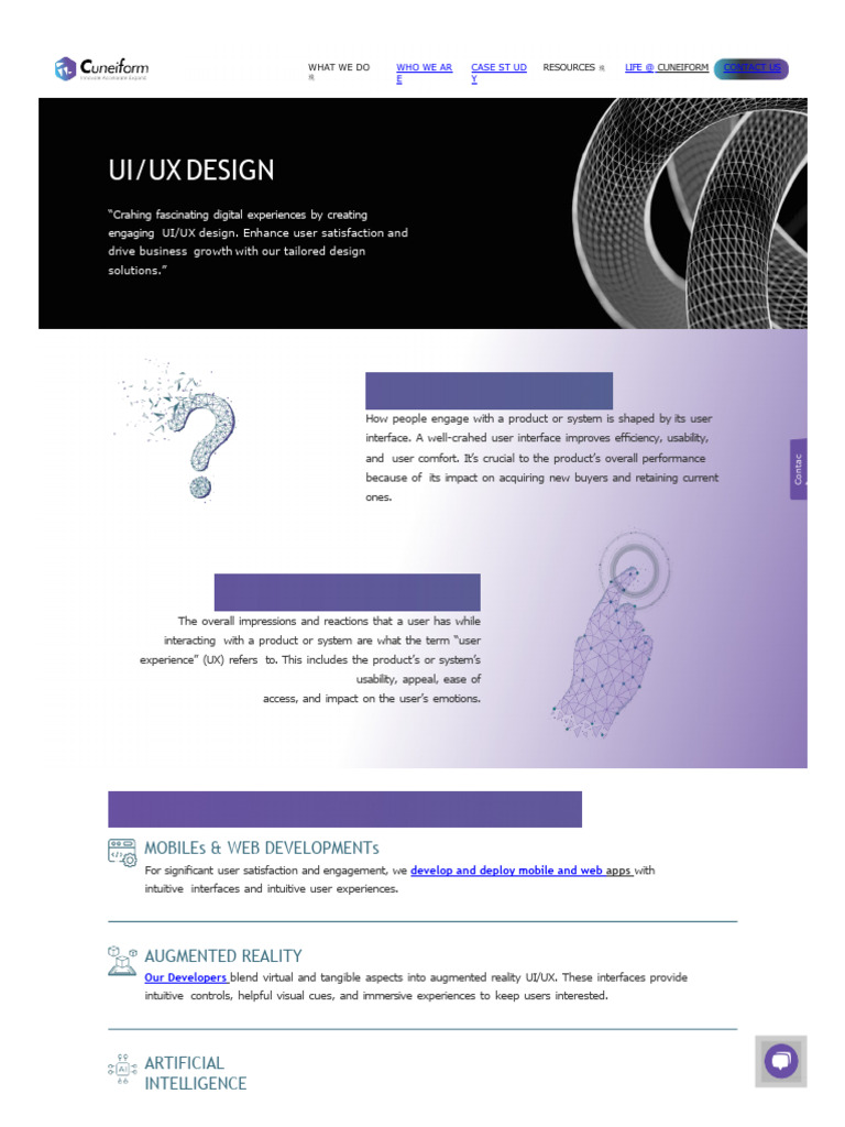 Best Ui Ux Design and Development Services | PDF | User Interface ...
