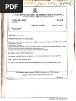 ZIMSEC O Level Combined Science Past Exam Paper 1 Set 2 | PDF ...