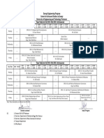 ENE Time Table-3rd and 5th Semester - Fall 2023