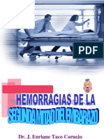 Hemorragias 2da Mitad Del Embarazo