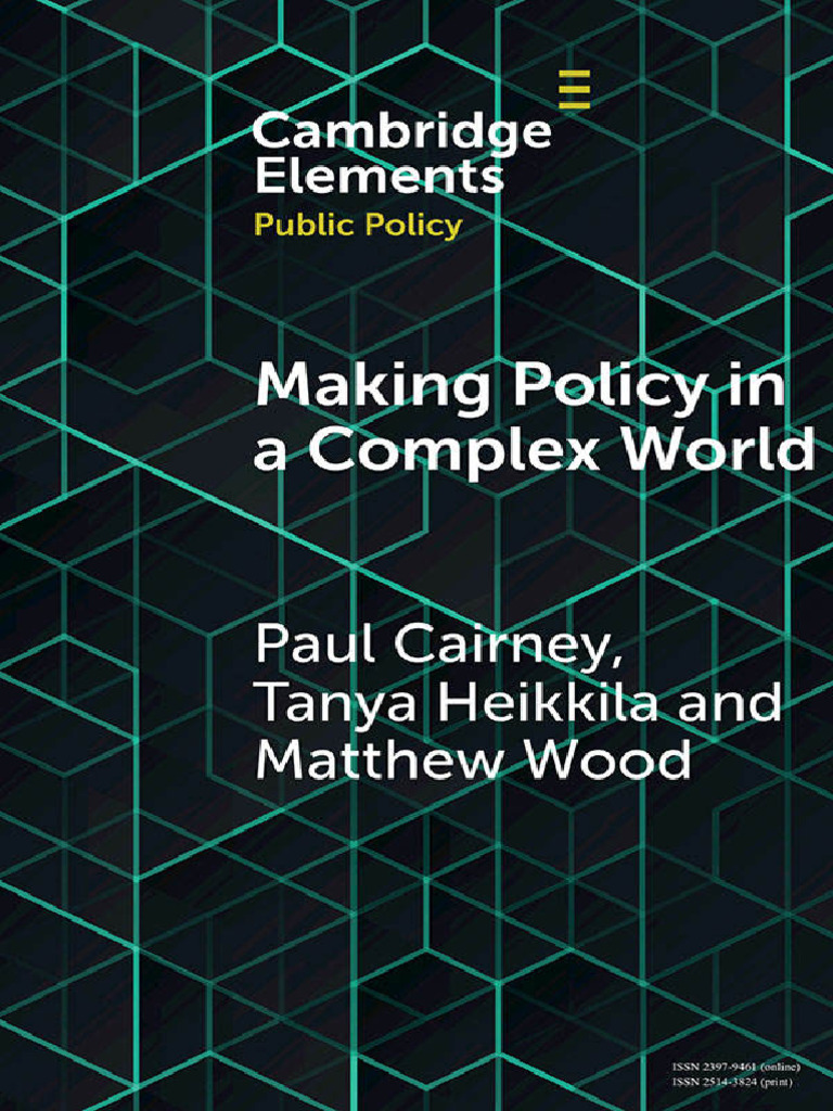 Making Policy Cambridge | PDF