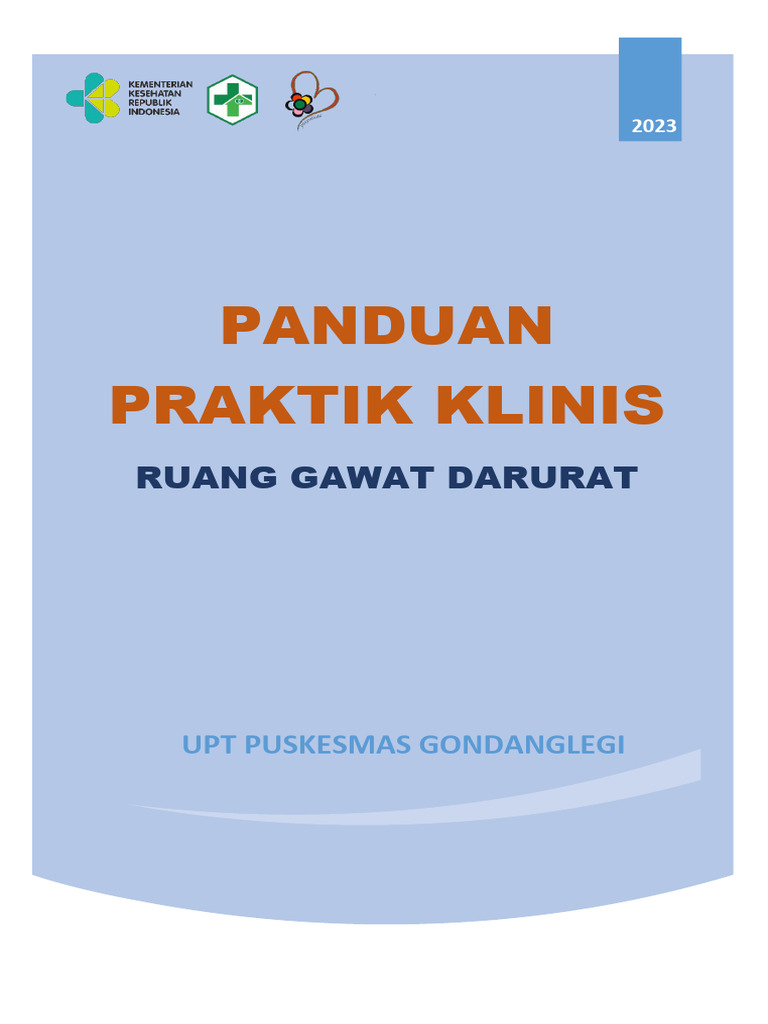 Panduan Praktik Klinis Gawat Darurat | PDF
