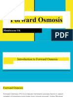 Forward Osmosis - Membracon, UK