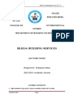 BLD207 (Building Services)