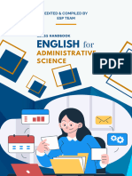 English Handbook For Administrative Science