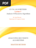 05 CS316 - Algorithms - Recursive Algorithms MM