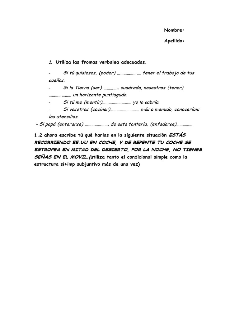 EXAMEN DELE B2 EL X | PDF