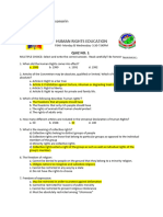 Human Rights Education Quiz1