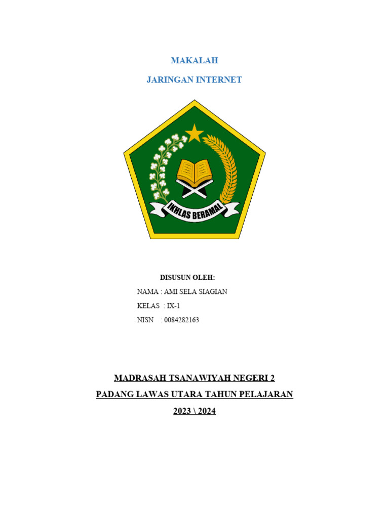 Pengertian dan Peran Jaringan Internet | PDF