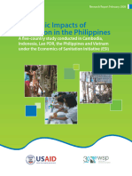 Economic Impacts of Sanitation in The Philippines