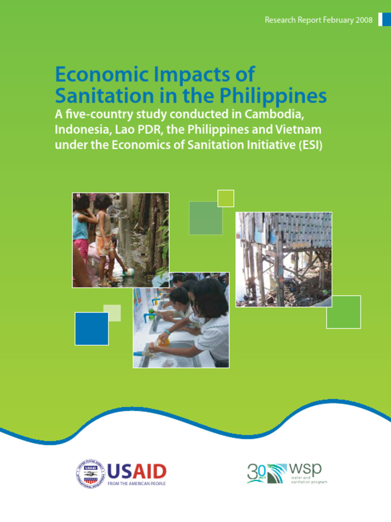 Economic Impacts of Sanitation in The Philippines | PDF