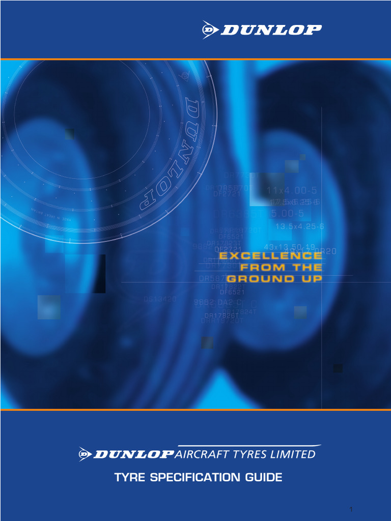Dunlop Tyre Specs | PDF