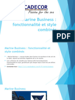 Marine Business: Fonctionnalité Et Style Combinés