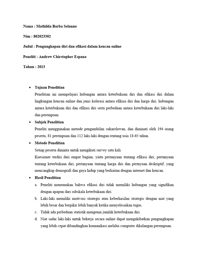 jurnal-internasional-self-disclosure-mathilda-pdf