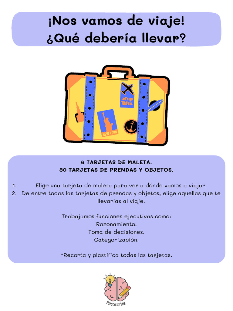 ¡Nos Vamos de Viaje Antodr | PDF