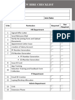 Onboarding Checklist Fromat 2