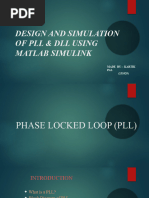 PLL DLL Design in Simulink Matlab