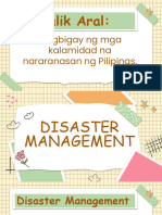 Week 4 - Disaster Management-Ahensya