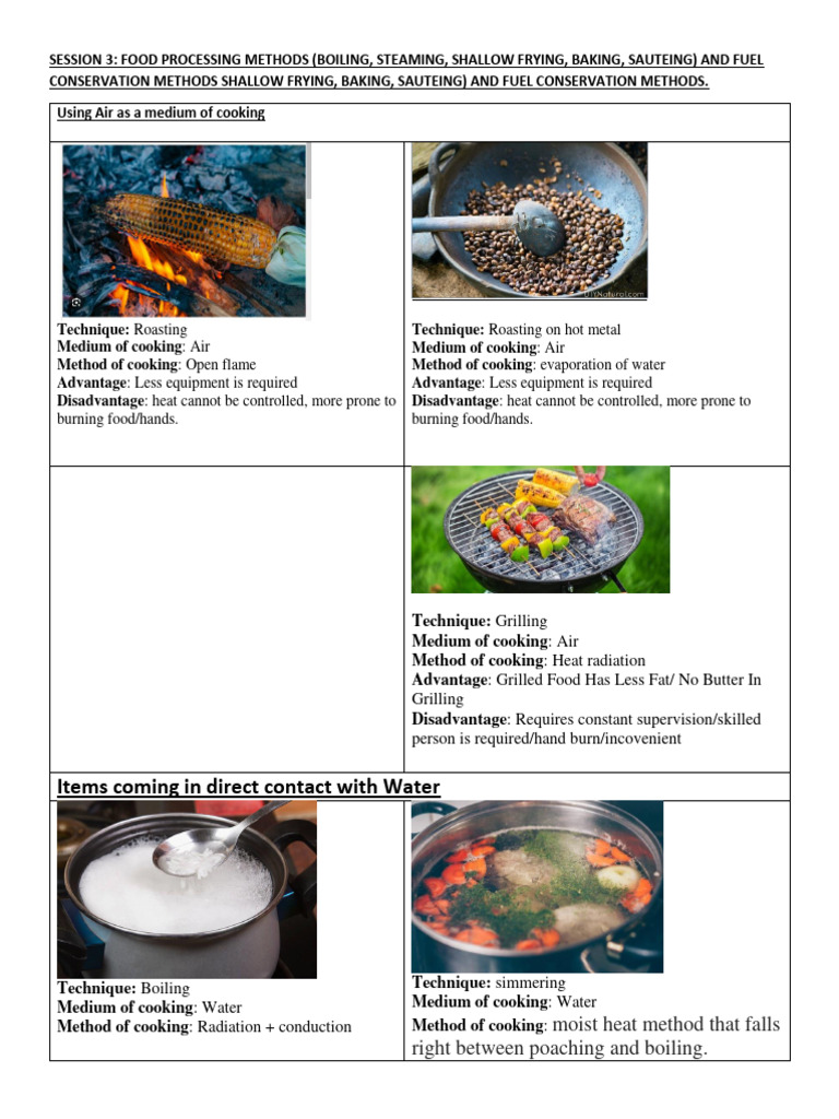 Lecture 4 SESSION 3 Review | PDF | Cooking | Pressure Cooking