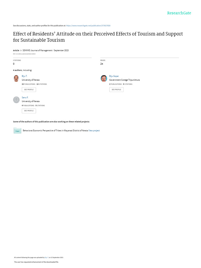 SD Mimd Journal of Management | PDF | Factor Analysis | Cronbach's Alpha