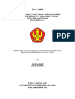 TINJAUAN PELAKSANAAN OVERLAY ASPHALT CONCRETE - WEARING COURSE (AC-WC) PADA APRON-TAXIWAY BANDAR UDARA MUTIARA SIS-ALJUFRI PALU-Marviansah-2023