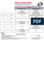 Date Sheet Inter P-I & P-II (Ev-I)