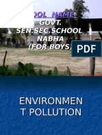 Enviornment Pollution