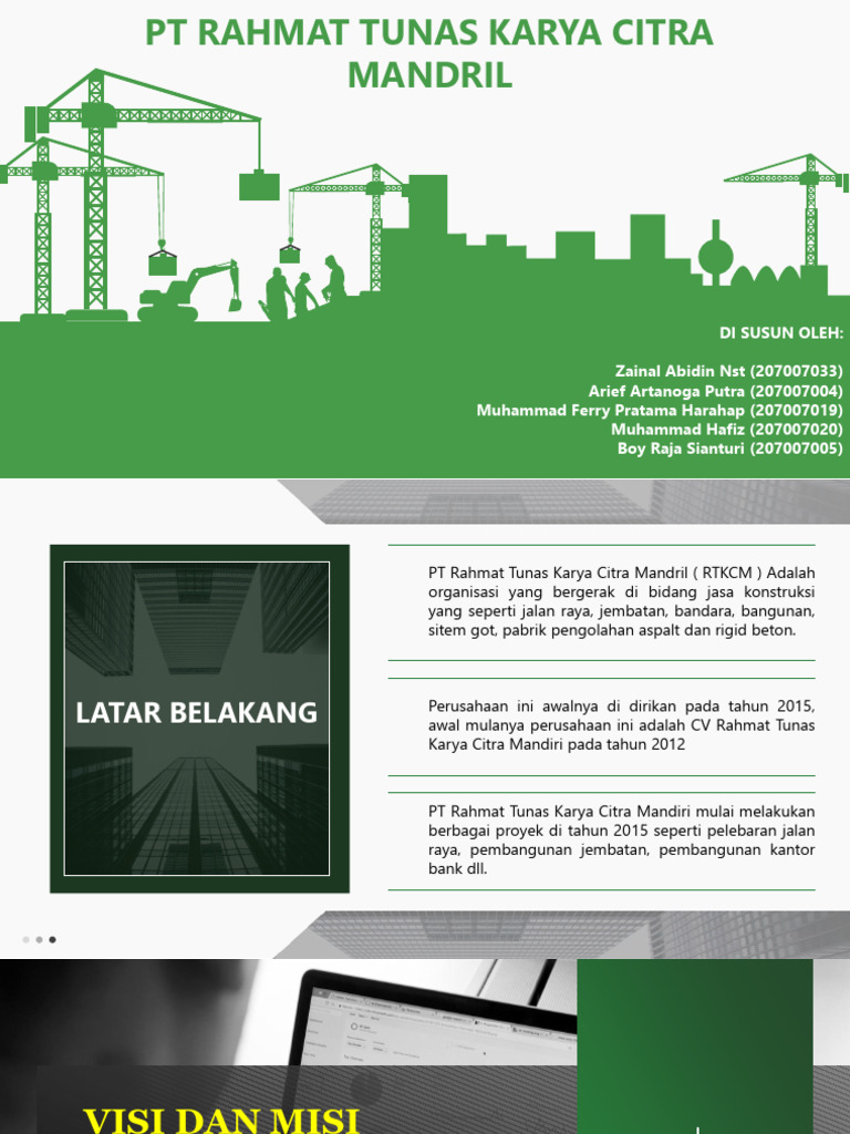 PT Rahmat Tunas Karya Citra Mandiri PPT (Autosaved) | PDF