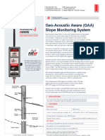 Geo Acoustic Slope Monitoring System ACB0002B