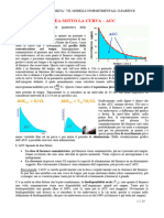 Coj6. Auc, Biodisponibilita', VD, Modelli Compartimentali, Clearence