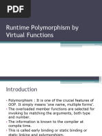 CH - 9-Runtime Polymorphism