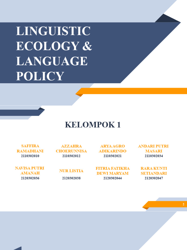 Language Ecology and Policy in Indonesia | PDF | Language Arts & Discipline