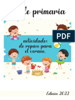 6º de Primaria - Actividades de Repaso para El Verano - Edición 2022