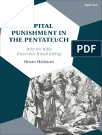 Simon Skidmore - Capital Punishment in The Pentateuch - Why The Bible Prescribes Ritual Killing (2022, T&T CLARK) (10.5040 - 9780567707215) - Libgen - Li